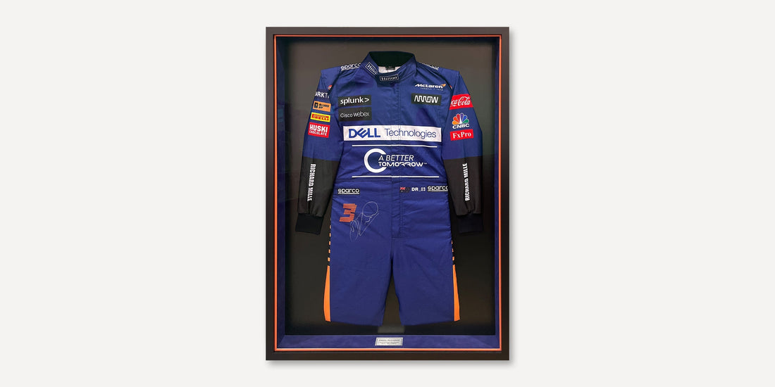 Framing a Piece of Racing History